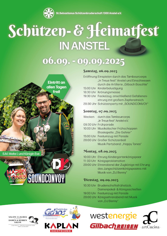 Plakat Schützenfest